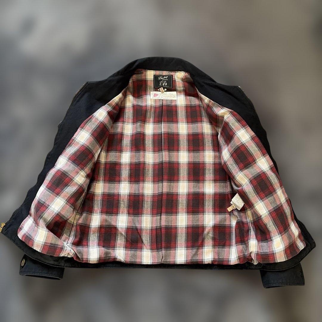 ブラックトップモーターサイクル ブリティッシュミラレイン　ワークジャケット