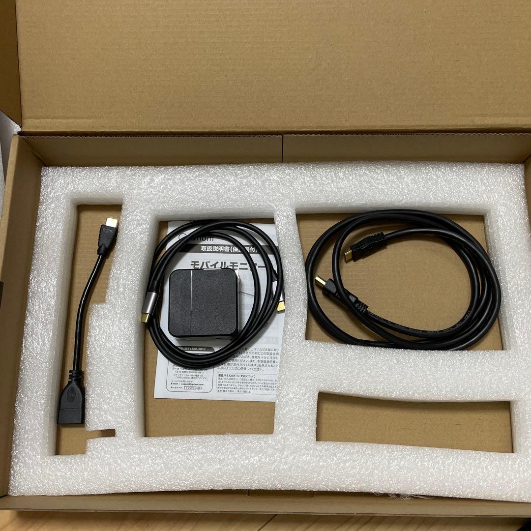 YAMAZEN 15.6インチ 4K モバイルモニター QMM4K-156