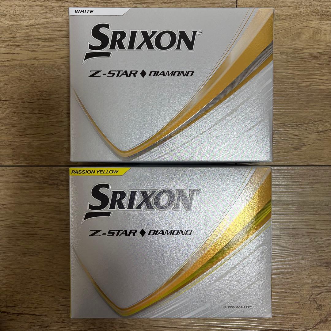Srixon Z-STAR Diamond 2ダース