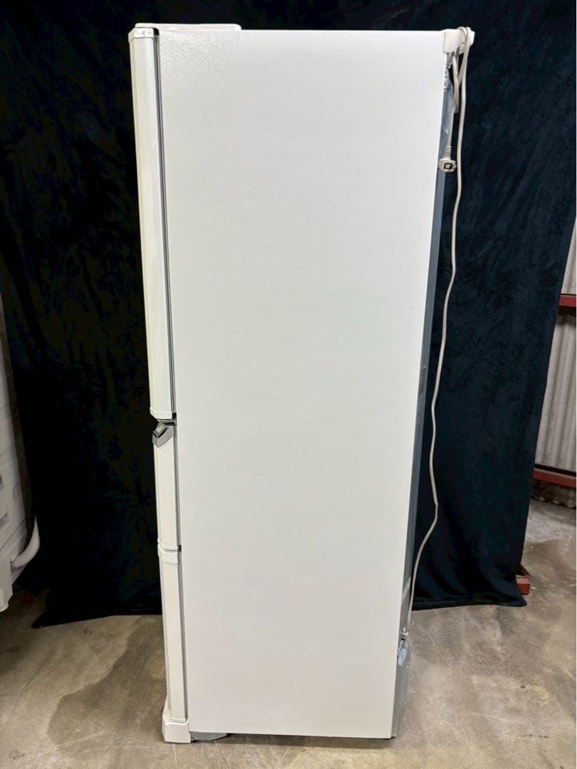 三菱 冷蔵庫 MR-C34A-W 2017年製 335L 右開き