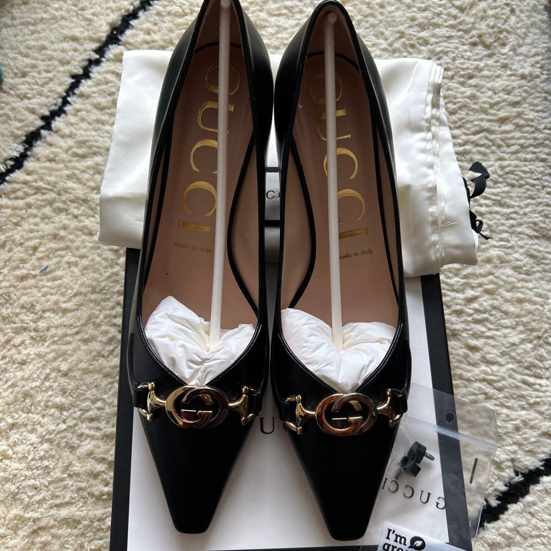 値下げ未使用　グッチ　パンプス