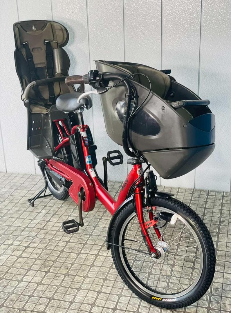 値下げ可《BRIDGESTONE》 20インチ子供乗せ電動アシスト自転車2518