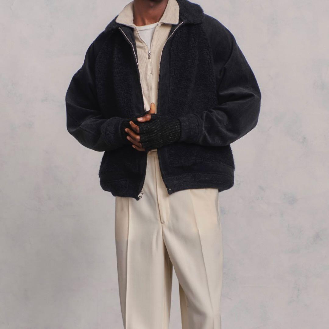 定価3万: Old Joe SILK NEP RIBED SHIRTS