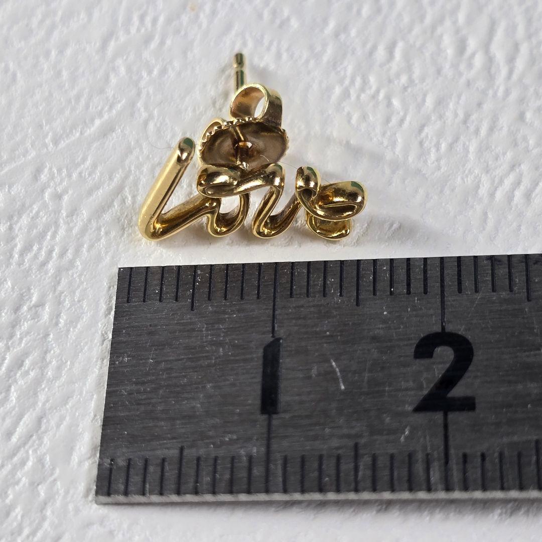 希少✨ ティファニー ピアス パロマ・ピカソ グラフィティ ラブ K18YG