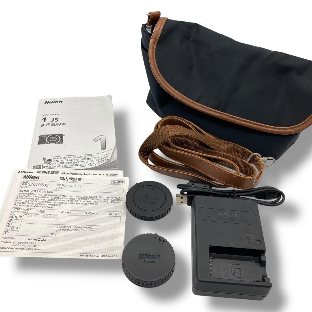 ニコン Nikon 1 J5 コンデジ デジカメ 一眼 ミラーレス ズーム