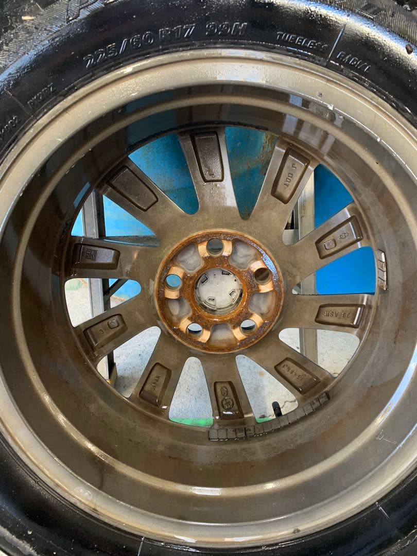 トヨタ純正17インチホイール夏タイヤセット225/60R17