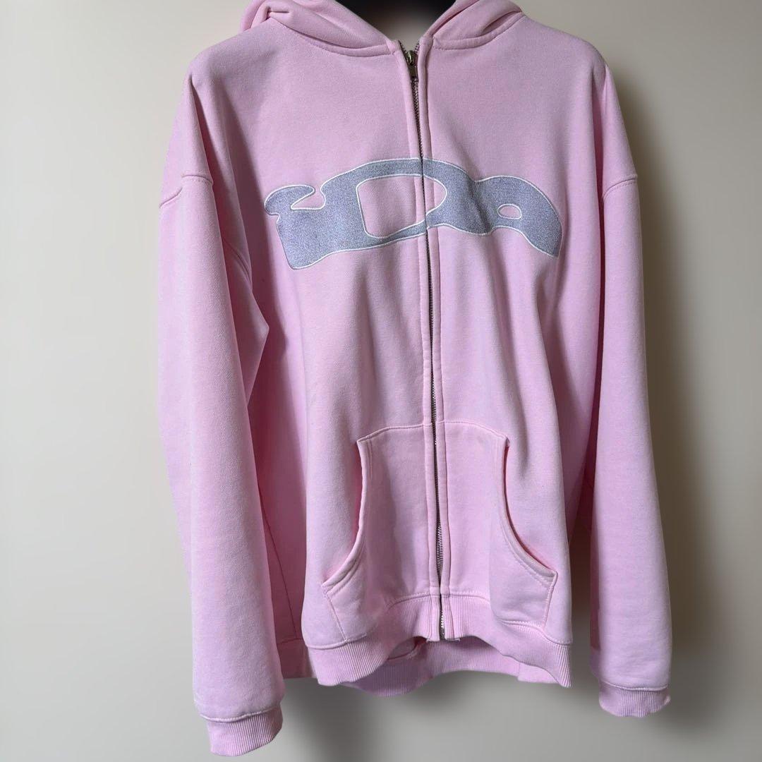 IDAジップパーカーピンク Mサイズ