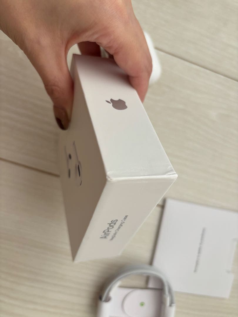 まーくさん専用★AirPods 本体 充電ケーブル付き ホワイト