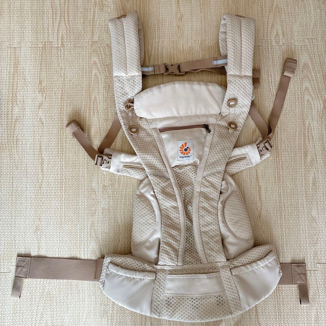 エルゴベビー オムニブリーズ ナチュラルベージュ 抱っこ紐 メッシュ