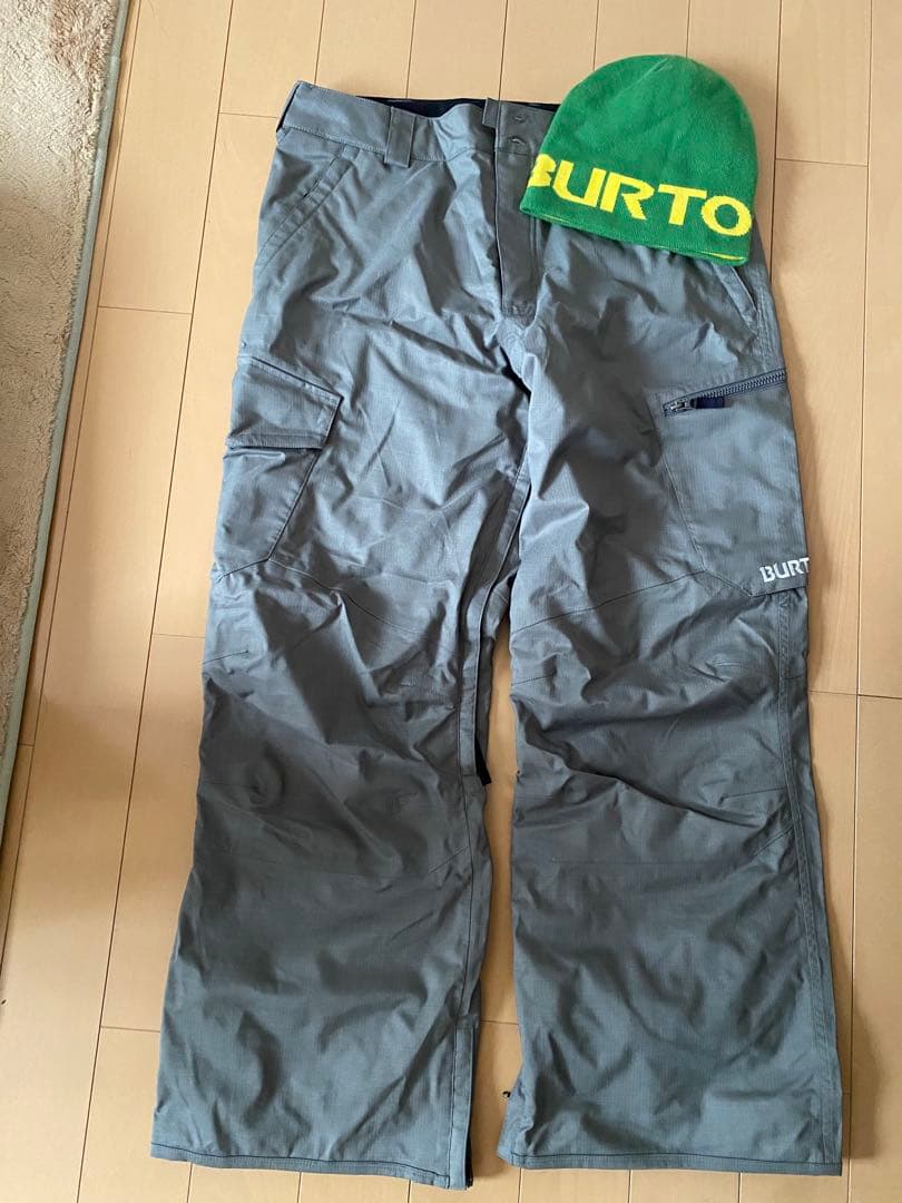 BURTON DRYRIDE スノボウェア パンツ ニット帽セット