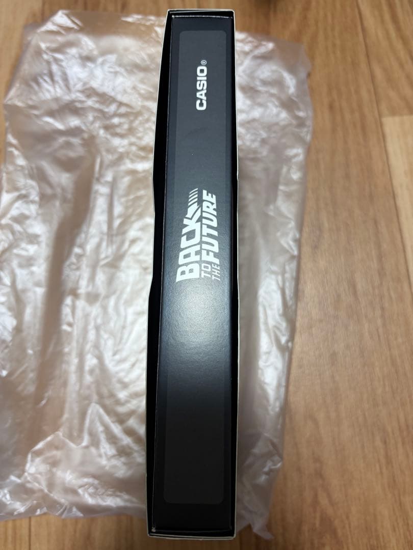 【未開封】CASIO バックトゥザフューチャー コラボ 腕時計　タグ付