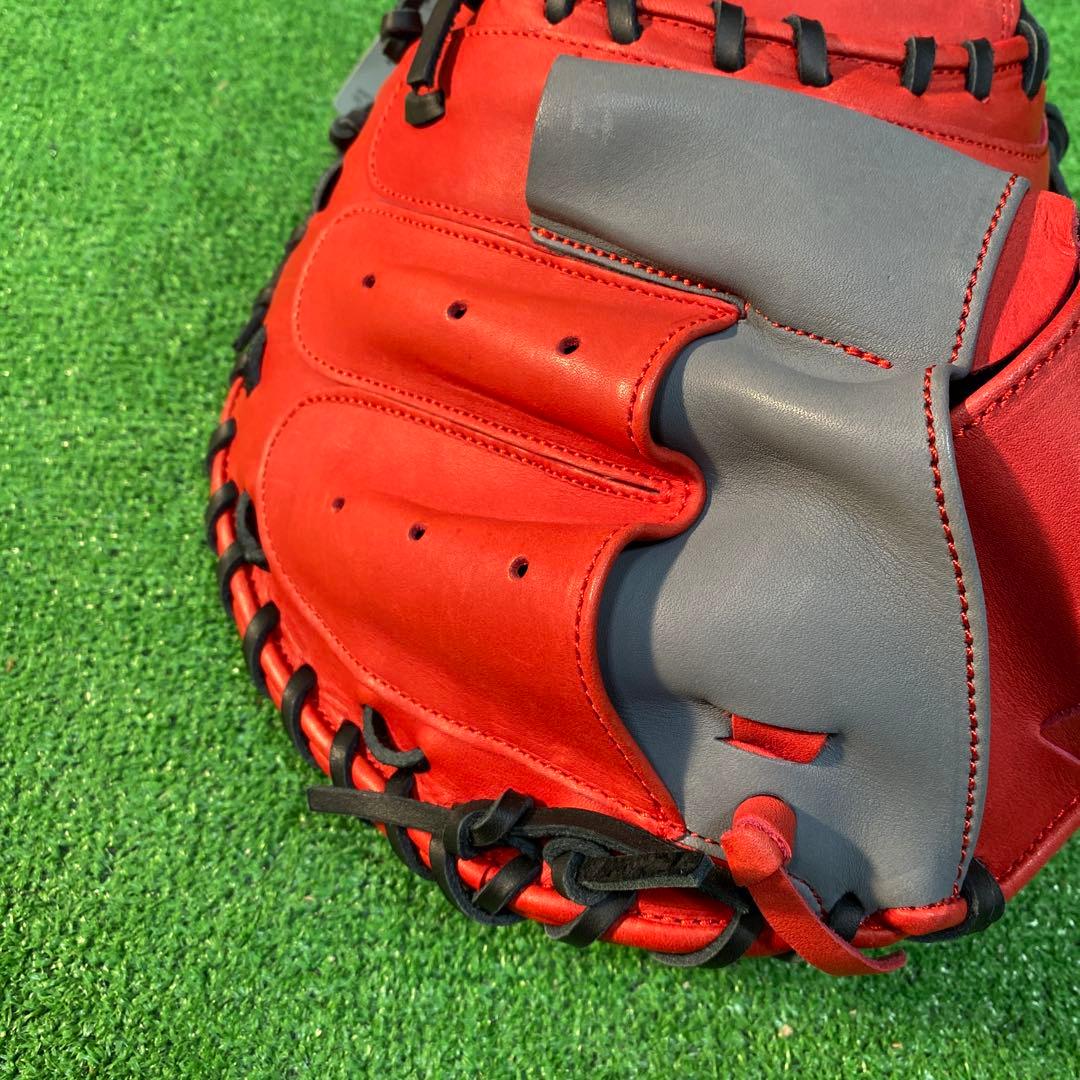 【新品】ハタケヤマ 少年軟式用 限定 キャッチャーミット 右投げ用