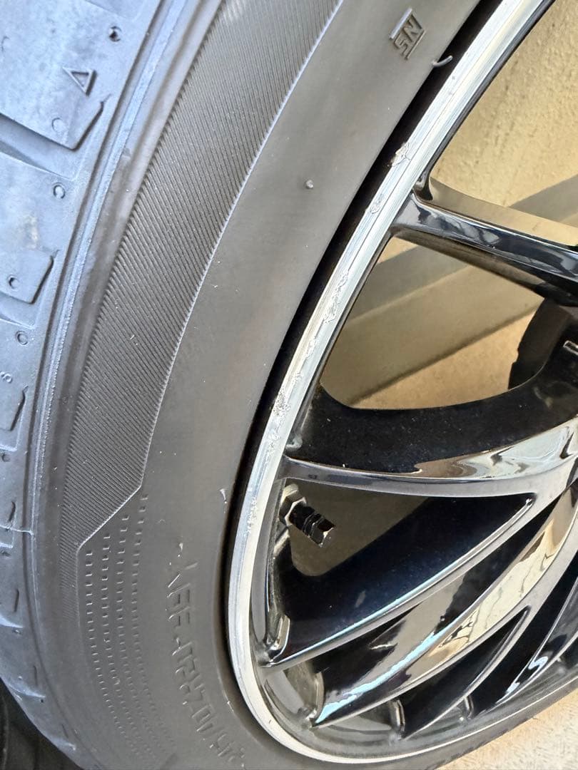 み*ゆ様 値下げ レイズ　ホムラ　ホイールタイヤセット 20インチ8.5＋45