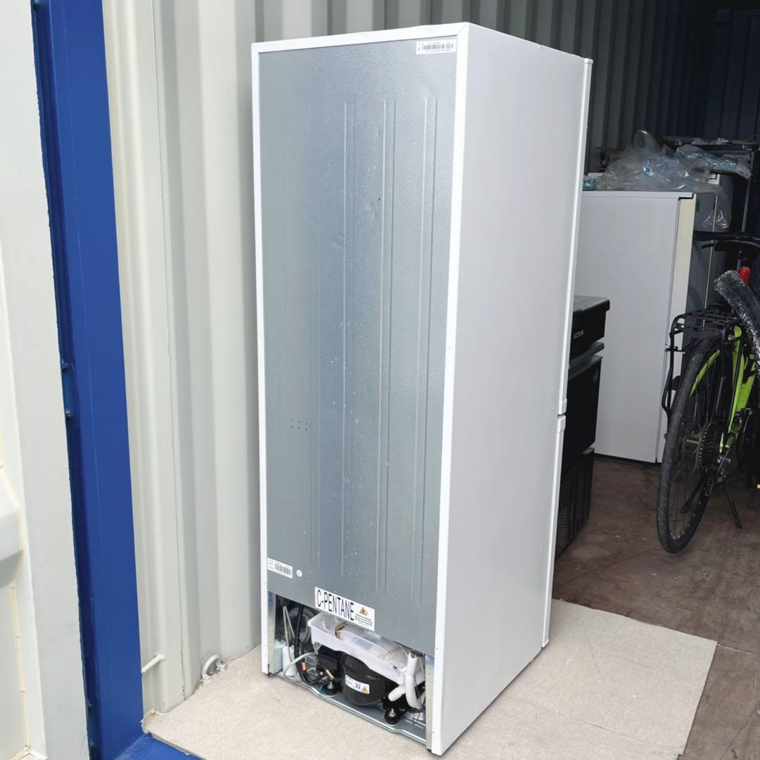 取付無料！格安・完全動作品・一人暮らし ホワイト大きめスリム冷蔵庫！