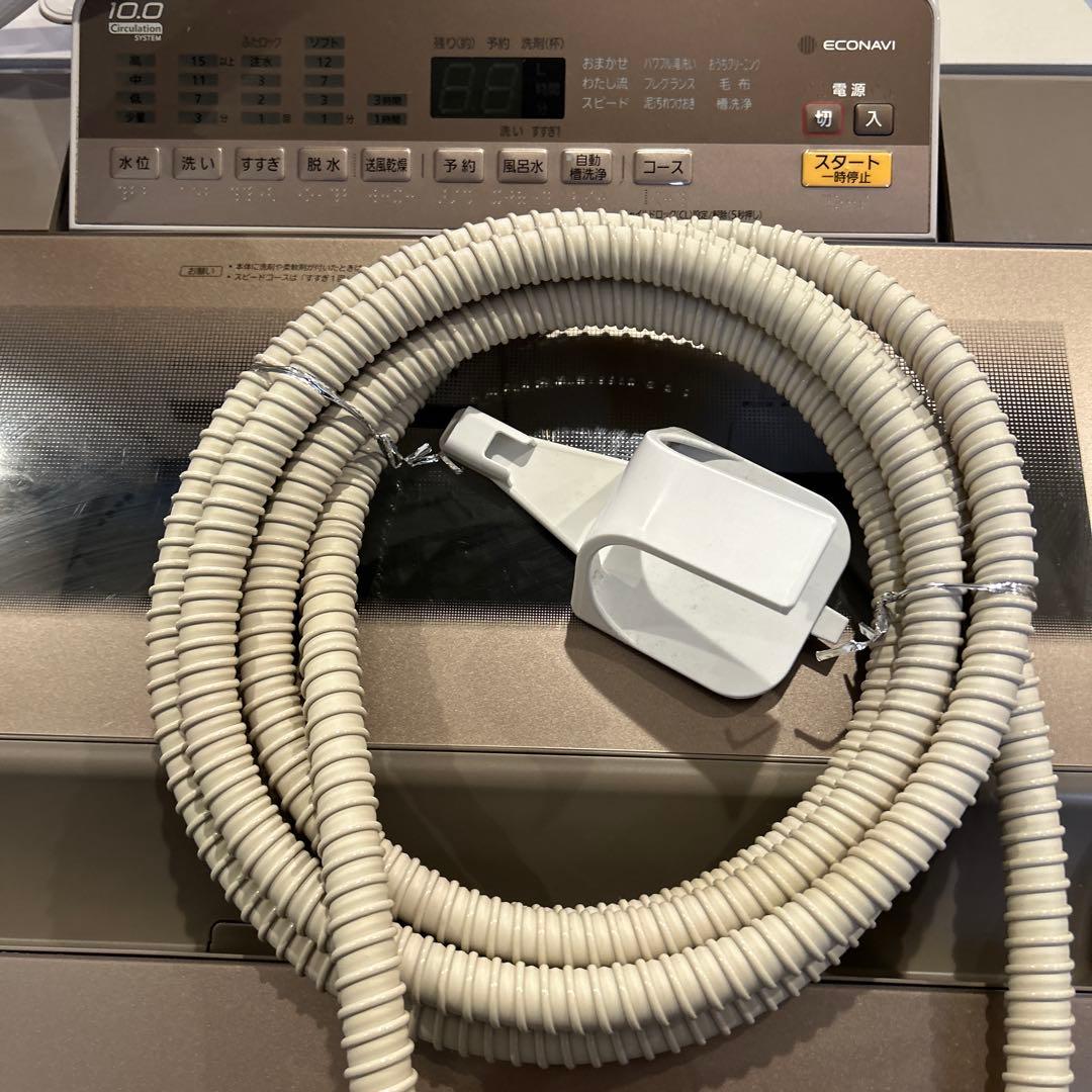 【送料込＆美品】Panasonic 全自動洗濯機 NA-FA100H6 10kg