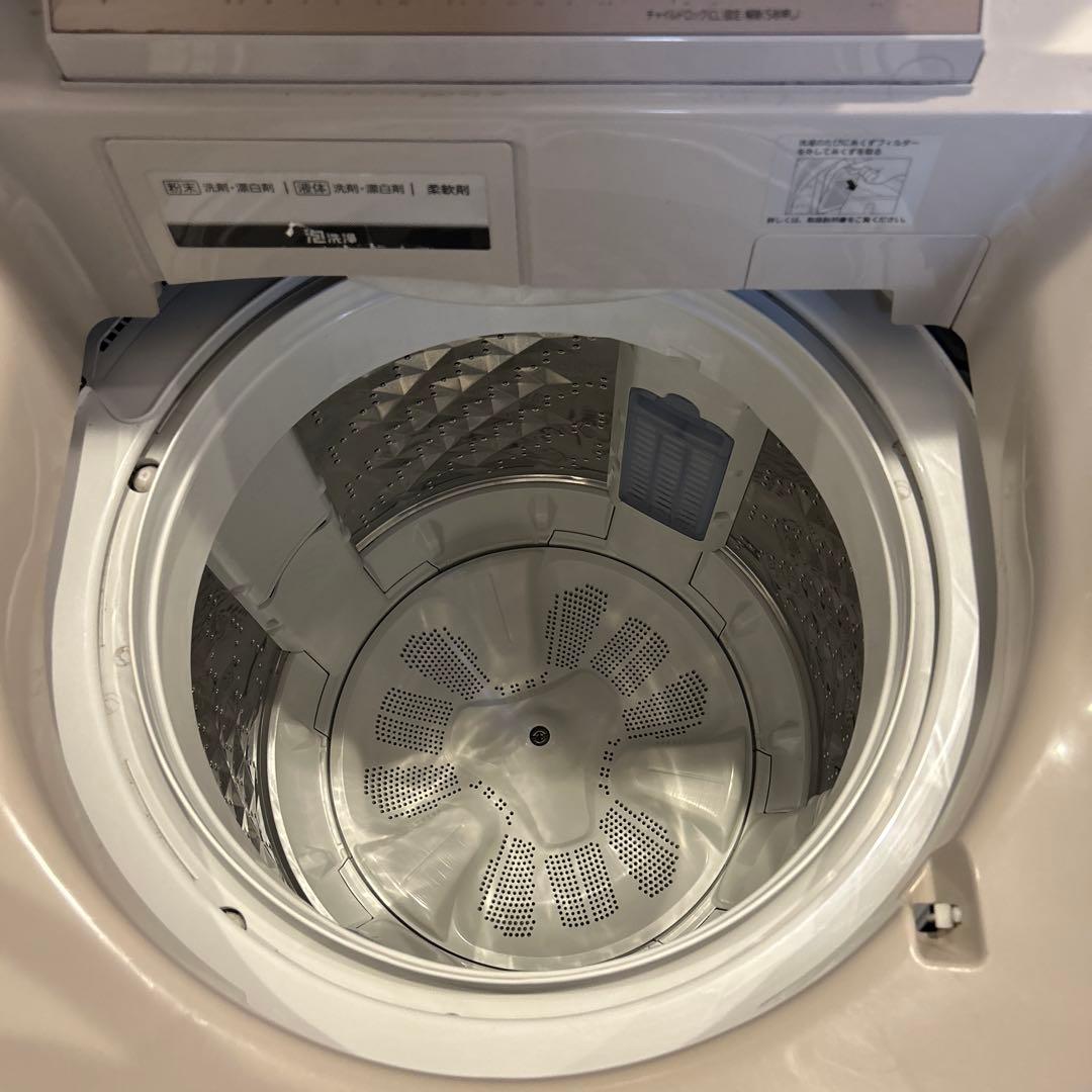 【送料込＆美品】Panasonic 全自動洗濯機 NA-FA100H6 10kg