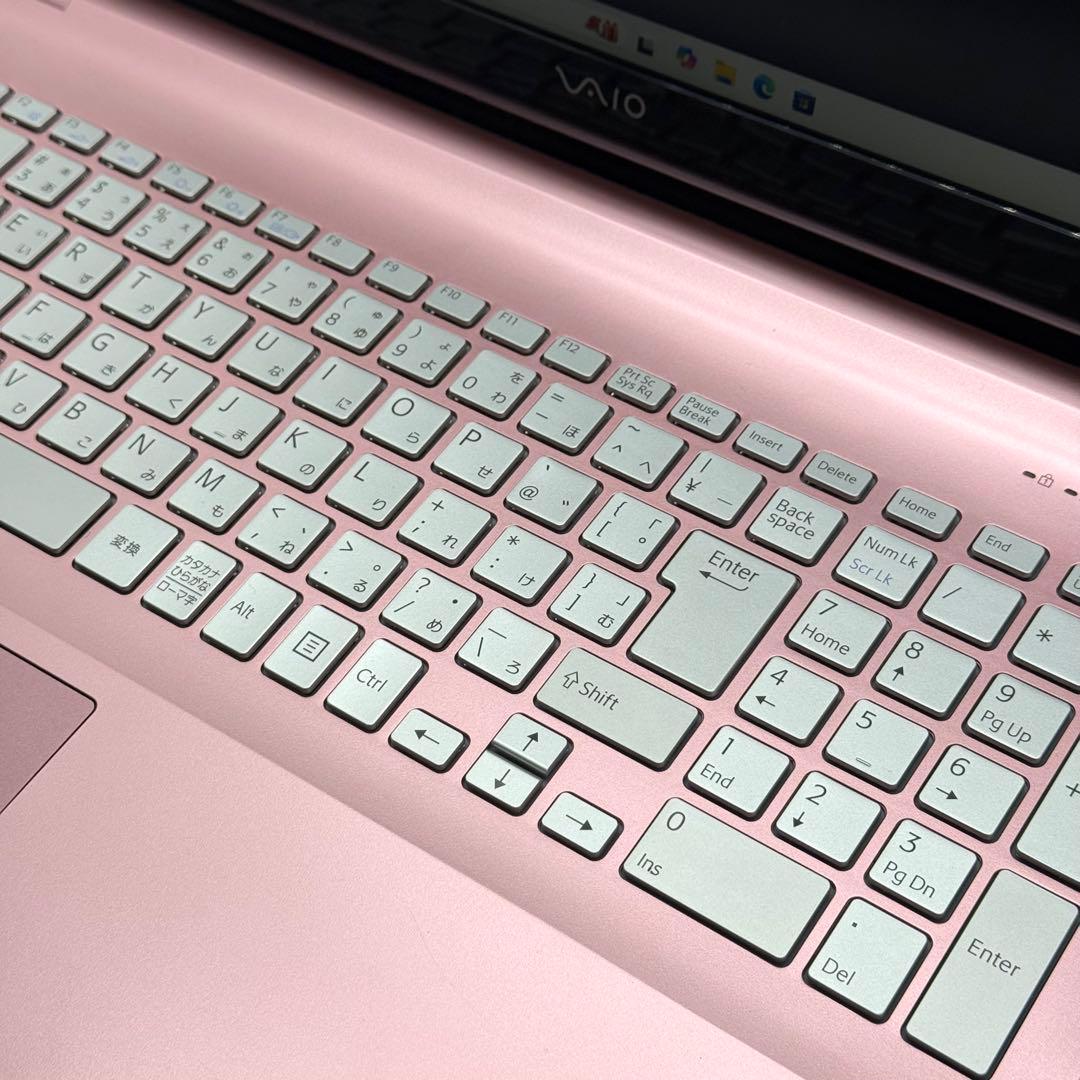 VAIOノートパソコン i5 20GB 新品SSD512 超静音 Office