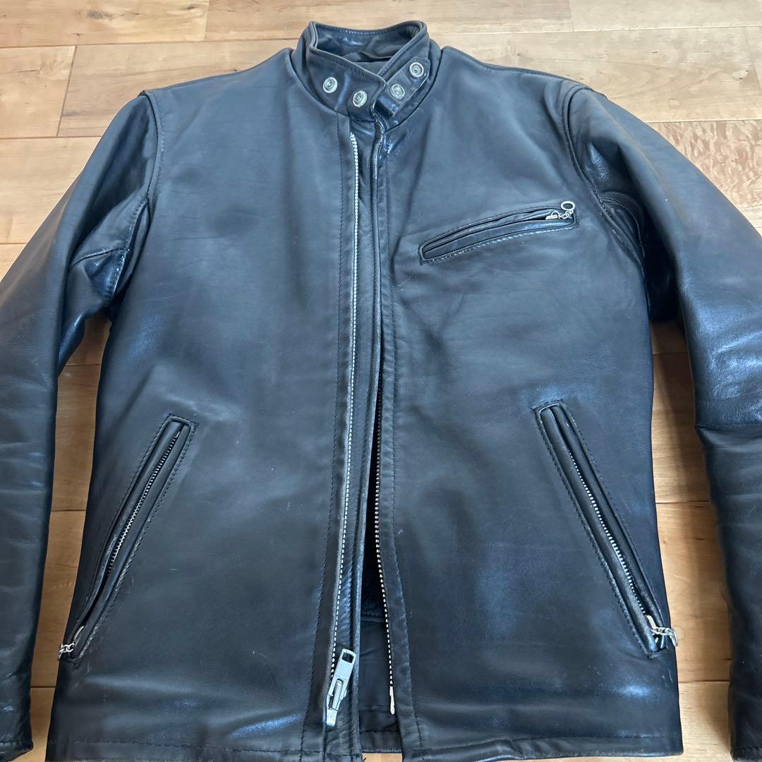 Schott シングルライダース 641 サイズ34(S) Y