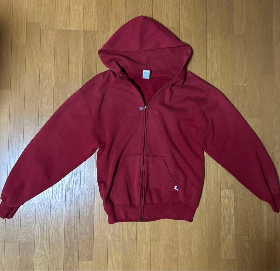 90's USA製 ラッセルアスレチック ジップフーディー