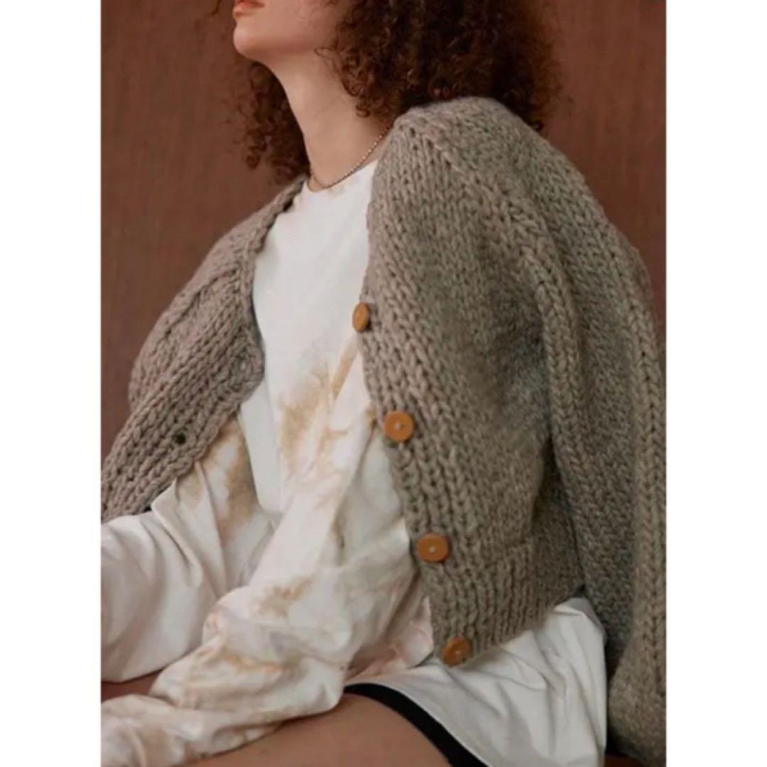 SeaRoomlynn Handmade Wool マルチカーディガン