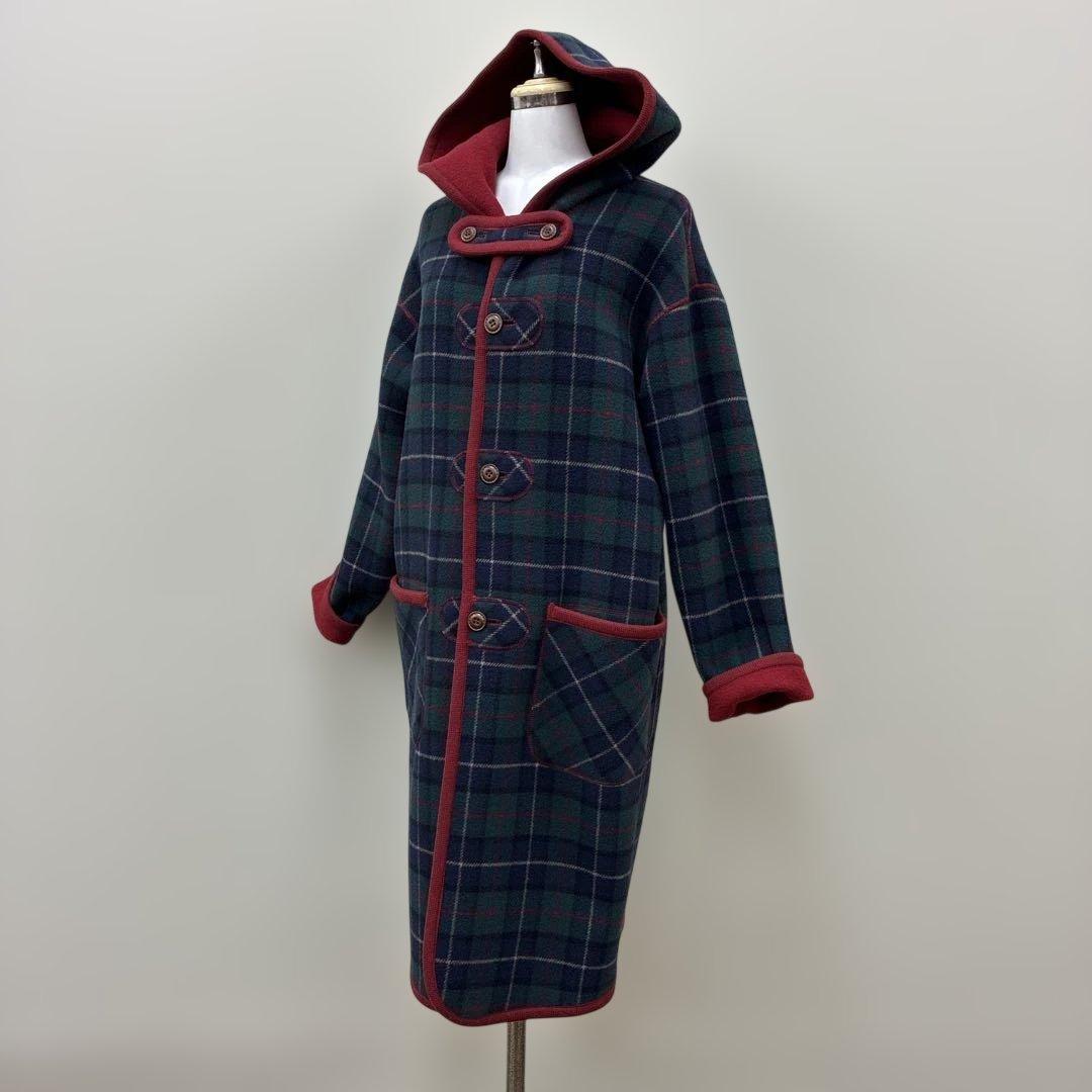 レビュー　Re Beau 横浜元町　リバーシブルダッフルコート　M 新品未使用