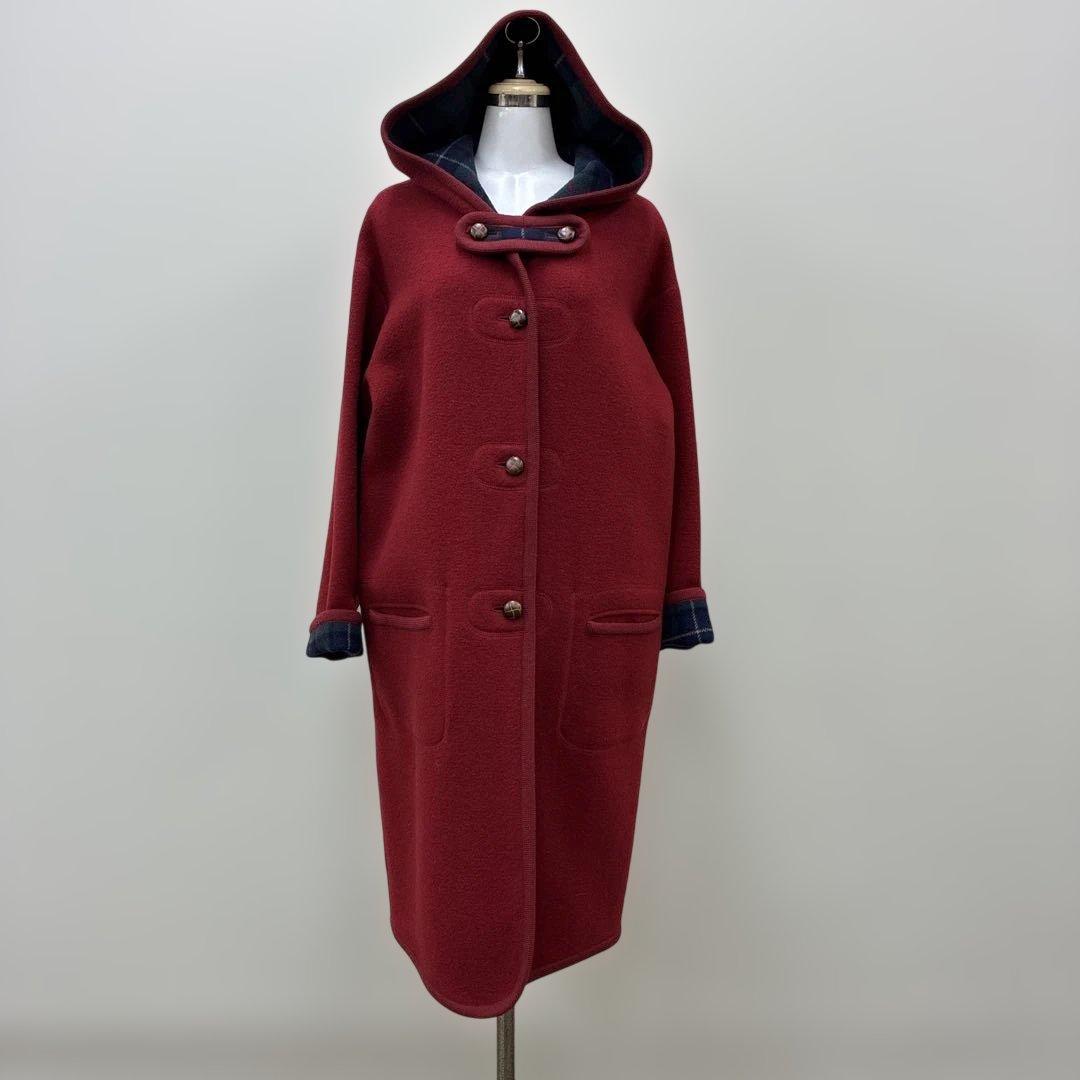 レビュー　Re Beau 横浜元町　リバーシブルダッフルコート　M 新品未使用