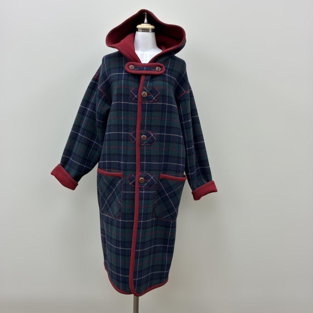 レビュー　Re Beau 横浜元町　リバーシブルダッフルコート　M 新品未使用