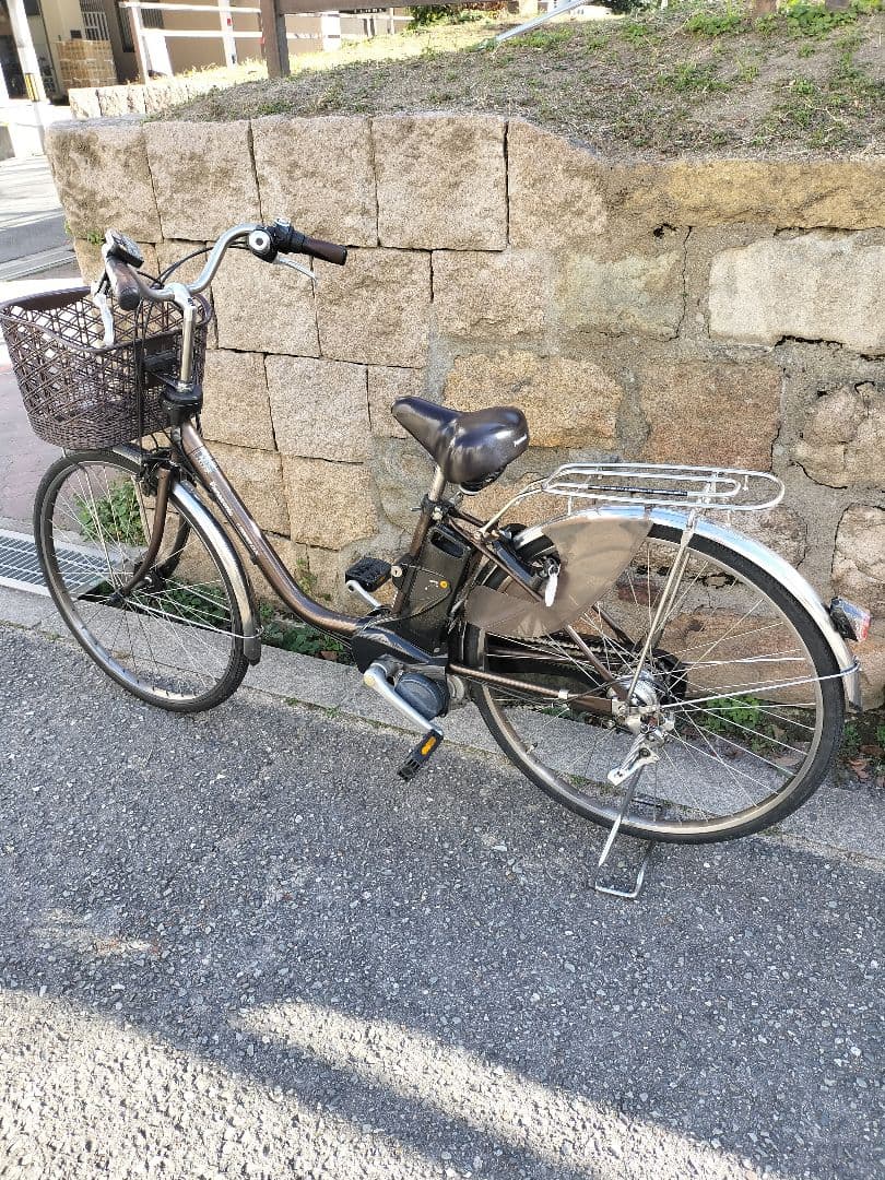 Panasonic 電動アシスト自転車 ブラウン 　大阪　お引き取りのみ