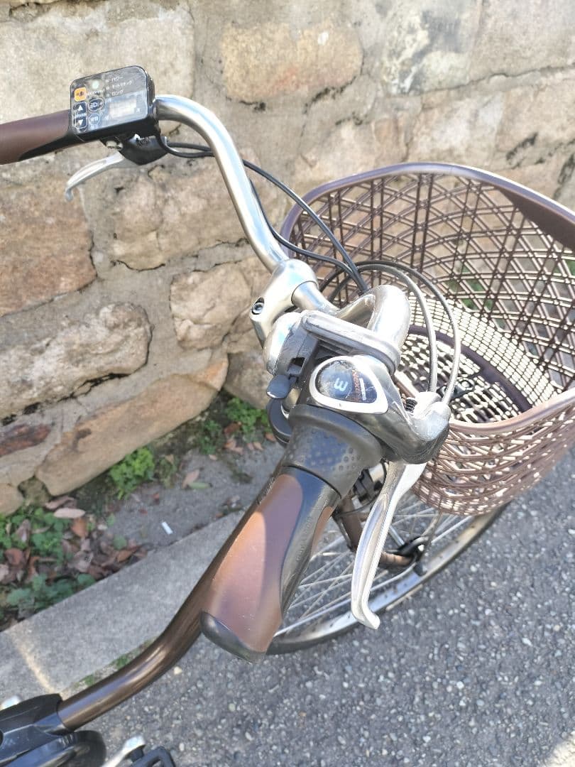 Panasonic 電動アシスト自転車 ブラウン 　大阪　お引き取りのみ