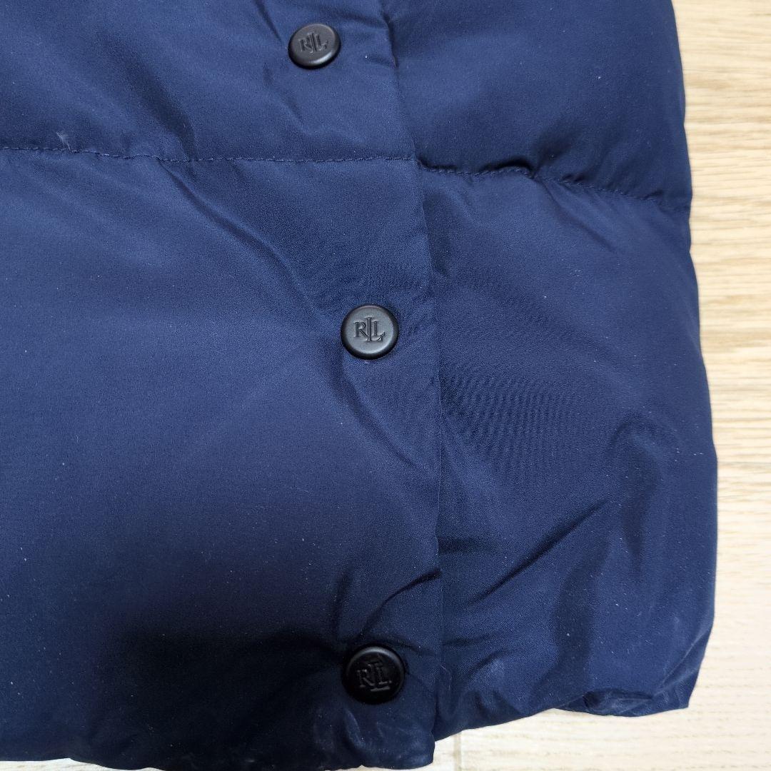 ラルフローレン ロングダウンネイビー レディース US М（日本L〜LL）