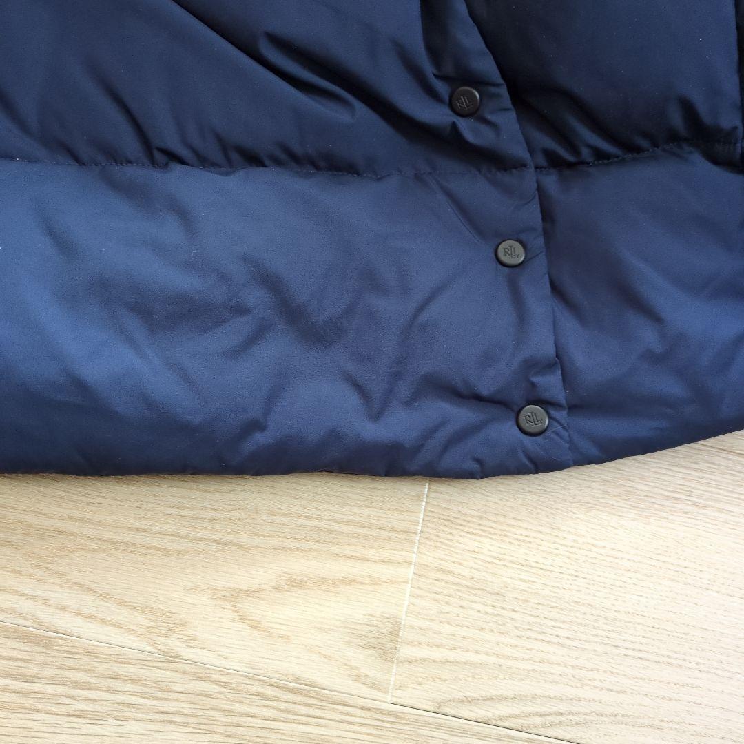 ラルフローレン ロングダウンネイビー レディース US М（日本L〜LL）