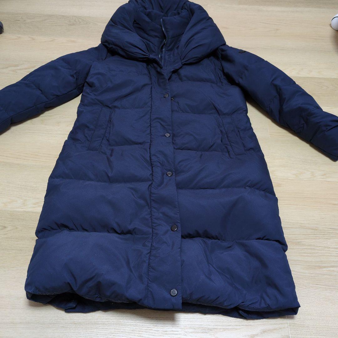 ラルフローレン ロングダウンネイビー レディース US М（日本L〜LL）