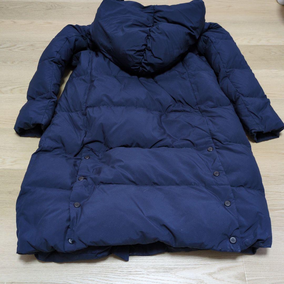 ラルフローレン ロングダウンネイビー レディース US М（日本L〜LL）