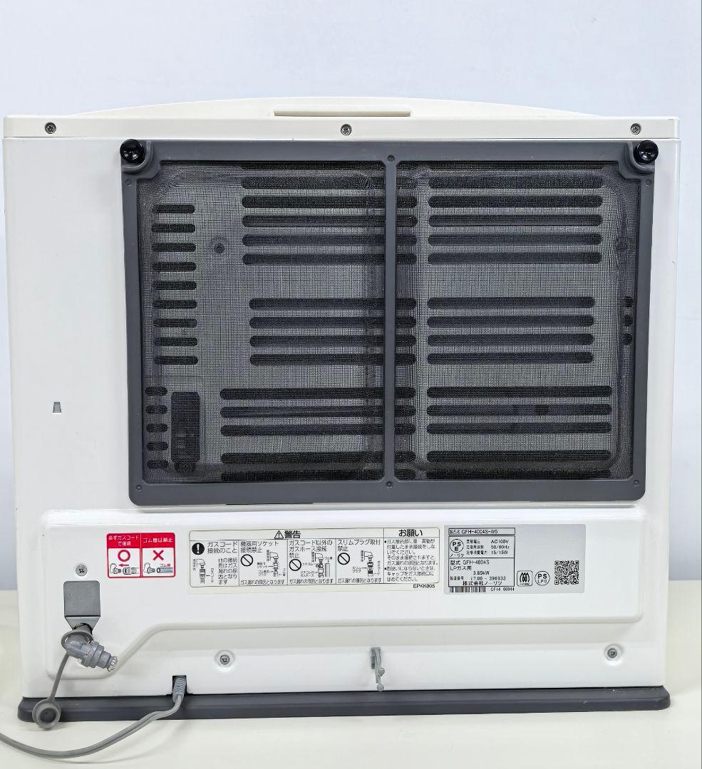 ノーリツ GFH-4004S W-5　LPガスファンヒーター