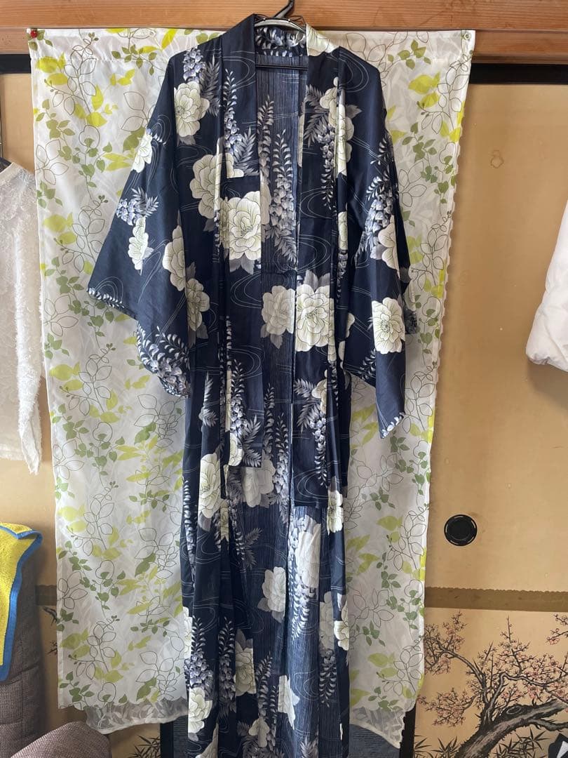 浴衣 dita 凪の藤ながれ