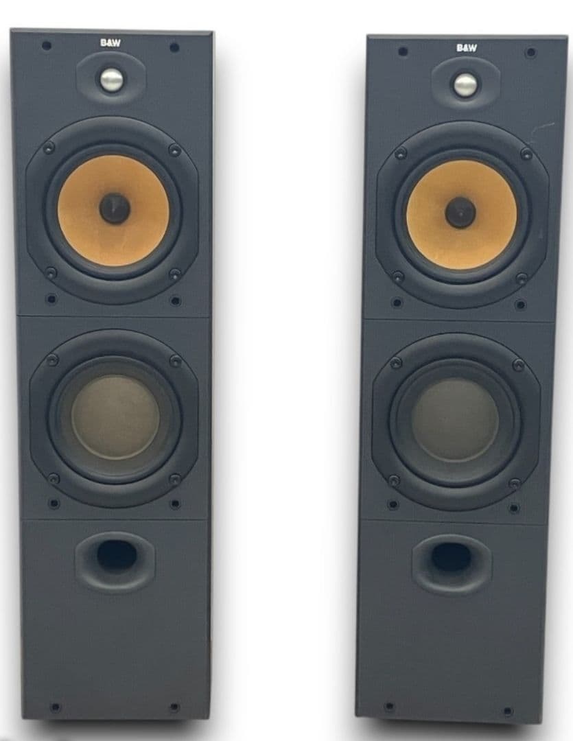 B&W　2ウェイ3スピーカー DM603S2 トールボーイ スピーカー①