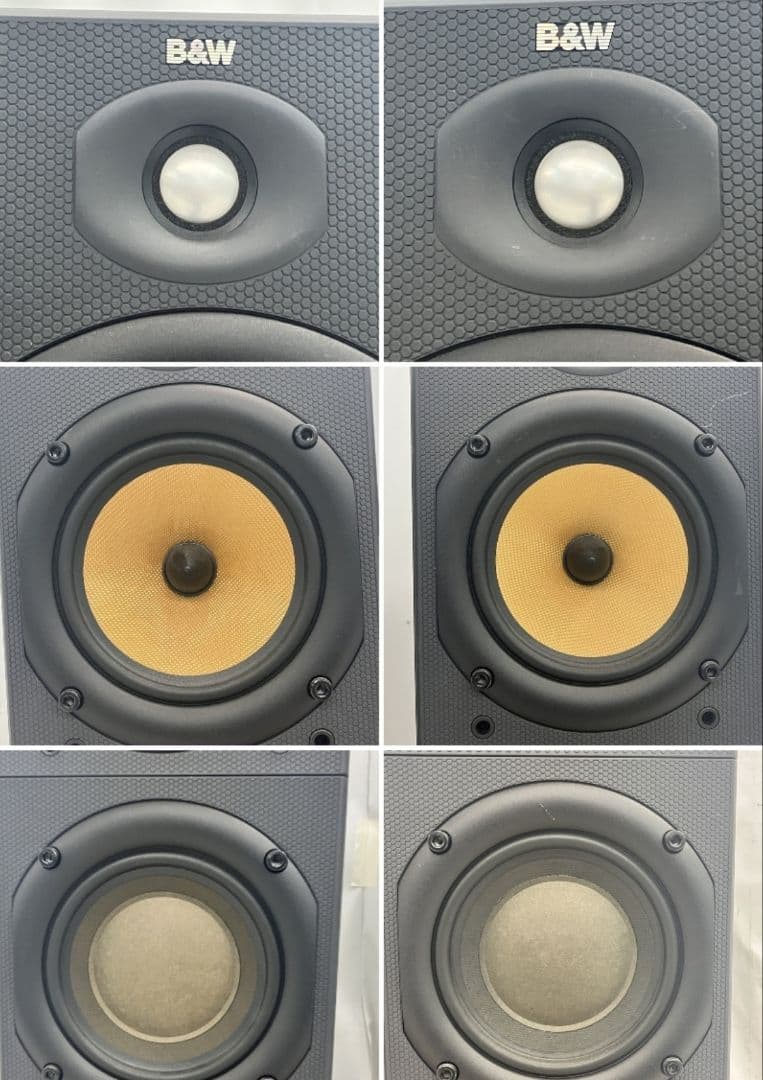 B&W　2ウェイ3スピーカー DM603S2 トールボーイ スピーカー①
