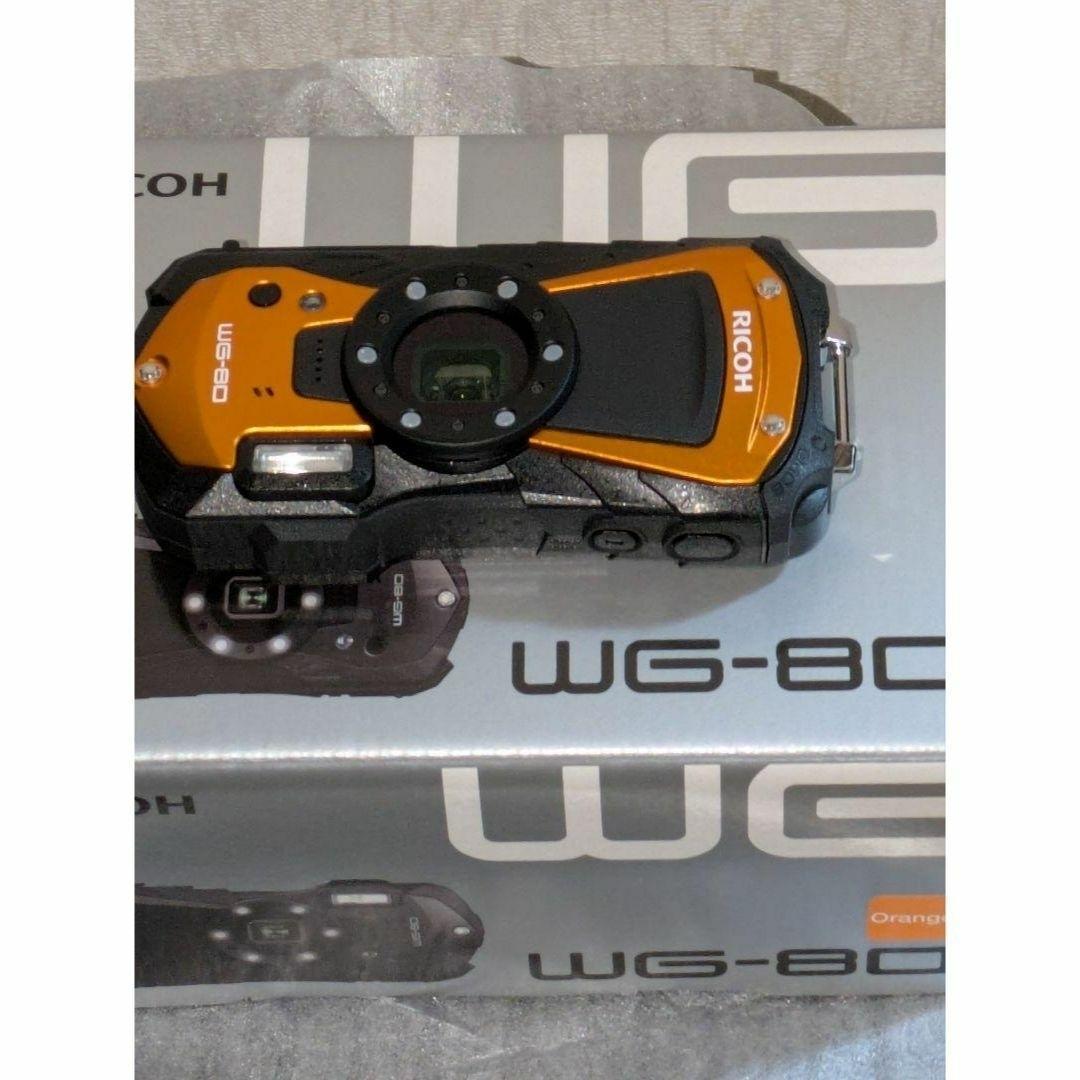値下げ❤️新品❤️RICOH WG-80❤️防塵タフ✨ スマホ転送可