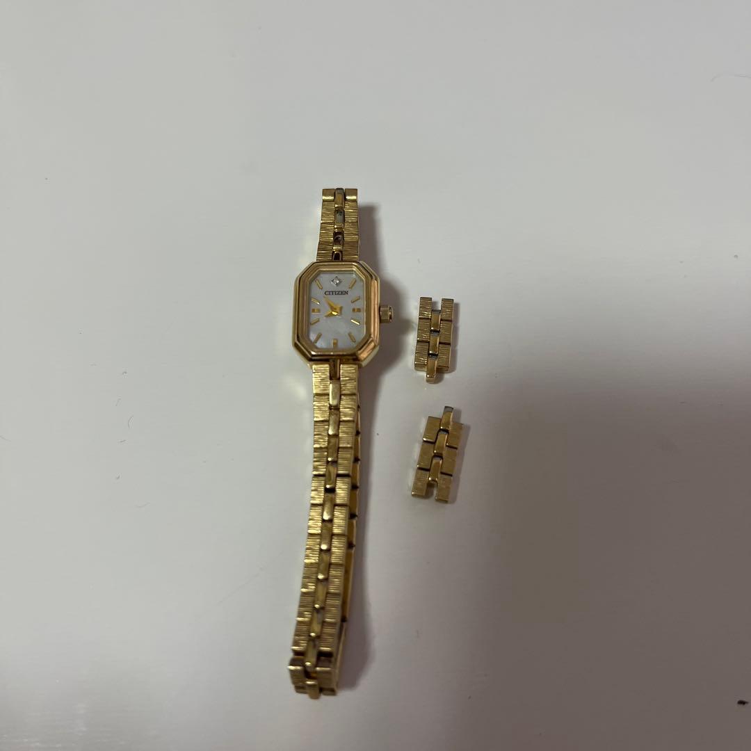 シチズン　kii 腕時計　ソーラー　シェル文字盤　限定品