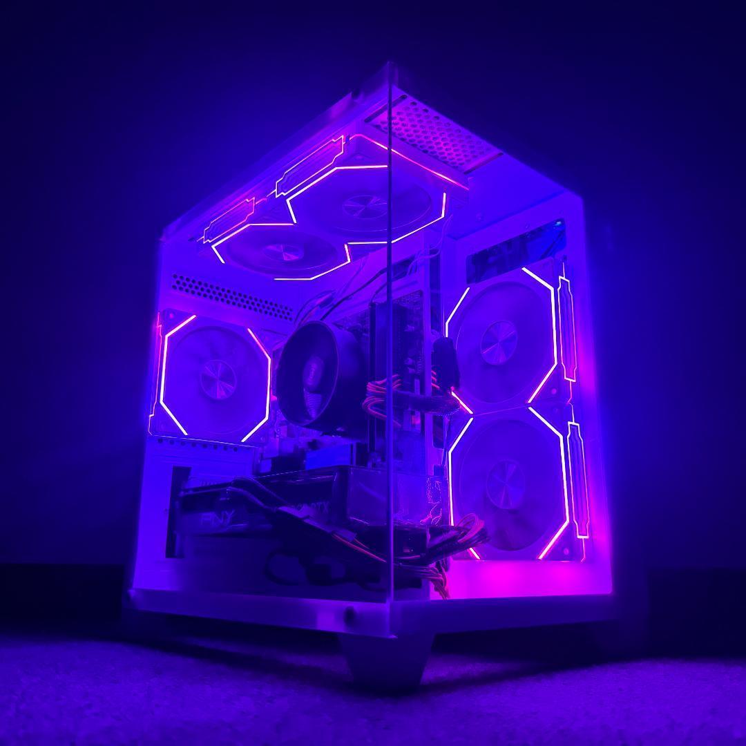 新品ケースゲーミングPC★RTX4070Ti/Ryzen 7/新品SSD1TB②