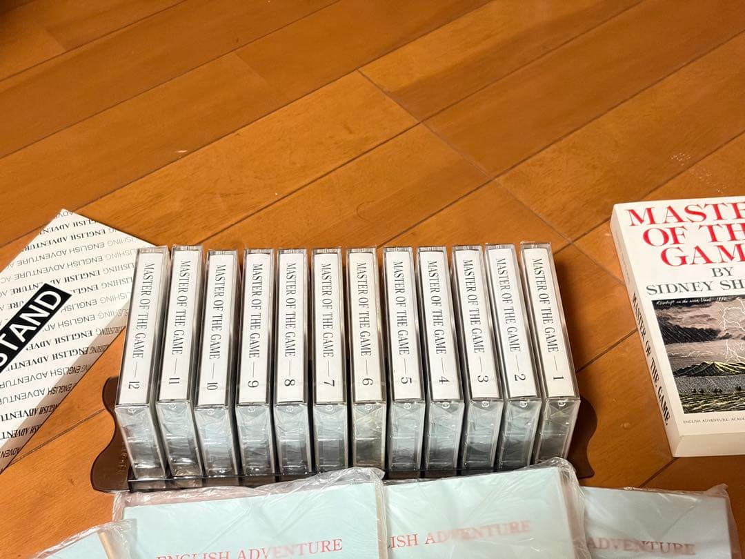 ★新品★ゲームの達人 イングリッシュアドベンチャー 英語教材 カセットテープ版