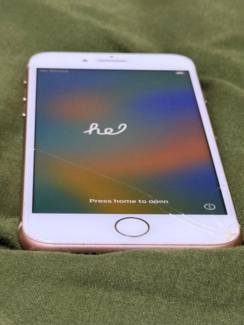 iPhone8 256GB ピンクゴールド 本体のみ SIMフリー 初期化済