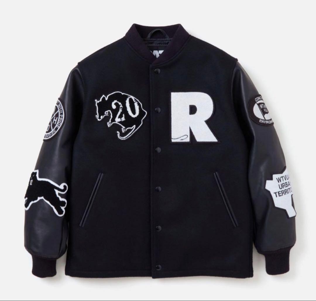 rats neighborhood wtaps レザー×メルトン ジャケット