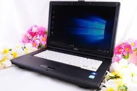 ★富士通  FMV ノートパソコンDVDスーパー★ Wi-Fi★