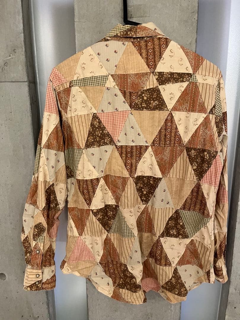 Polo by Ralph Lauren パッチワークシャツ M