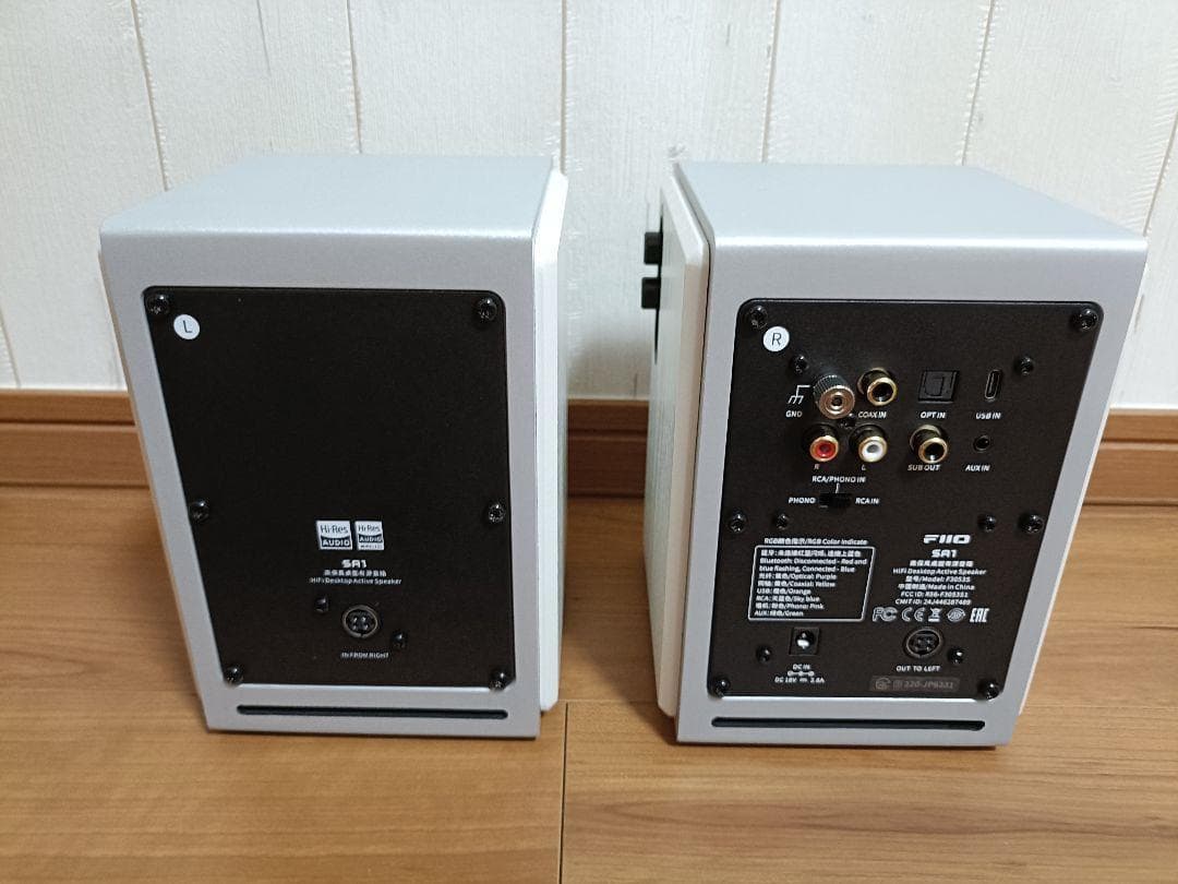 USB入力 Bluetooth対応 アクティブスピーカー Fiio SA1