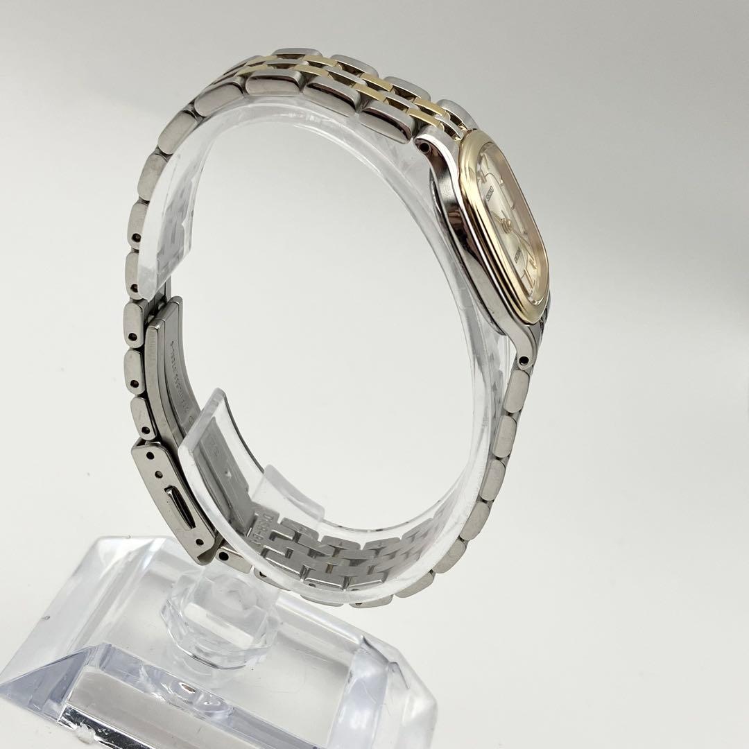 美品　稼働品　セイコー　エクセリーヌ　腕時計　レディース　クォーツ　コンビカラー