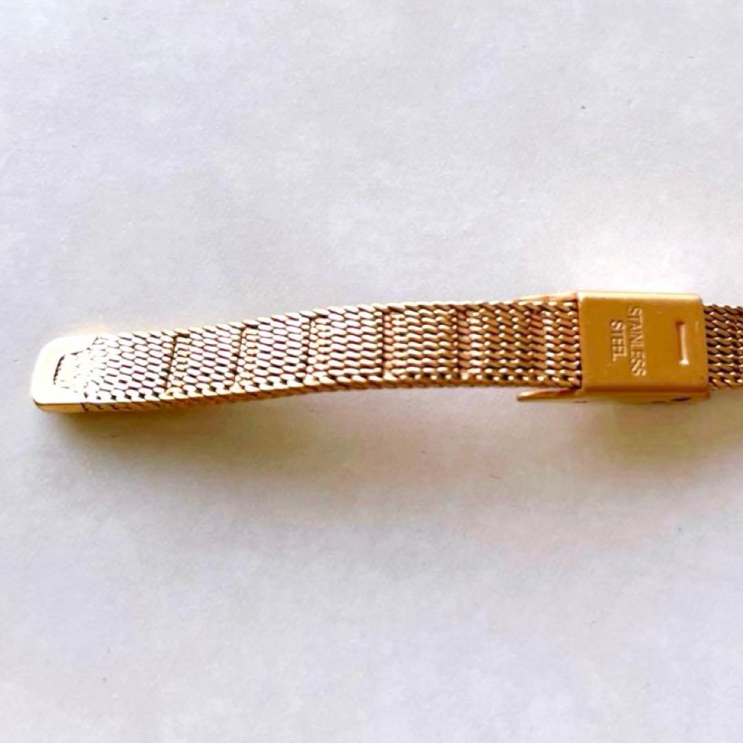 美品★ete★エテ★ピンクゴールド 腕時計 2Pダイヤ オーバルフェイス 限定品