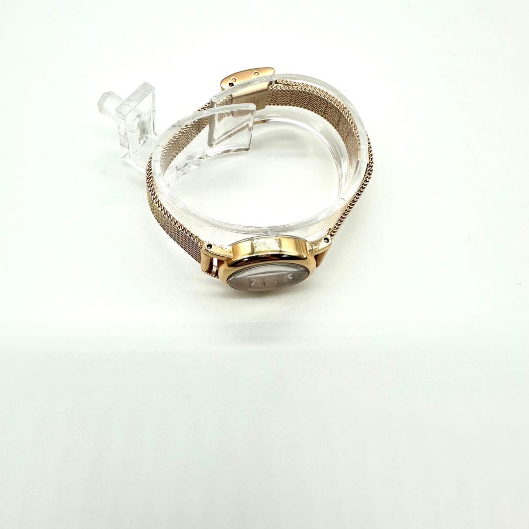 美品★ete★エテ★ピンクゴールド 腕時計 2Pダイヤ オーバルフェイス 限定品