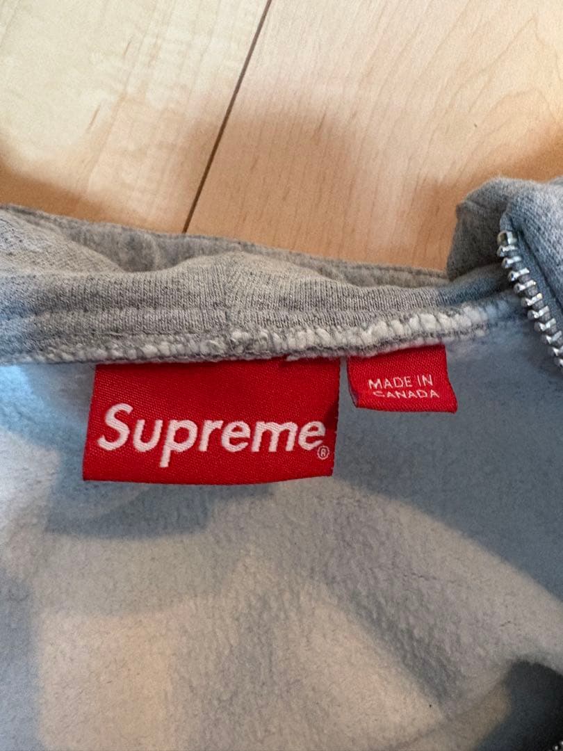 MサイズSUPREMEジップパーカー16AW Old English Hood